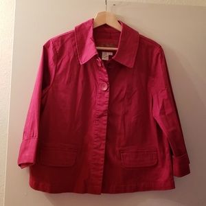 LAL hot pink jacket